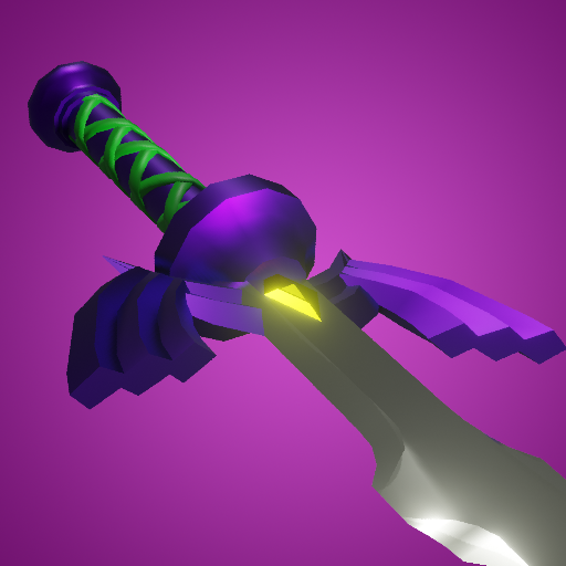 Model 3D de la Master Sword en low poly